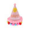 10Pcs/Bag Happy Birthday Party Hats Rainbow Diy Handmade Cap Crown Baby Shower Decoration Boy Girl Birthday Party Photo Props