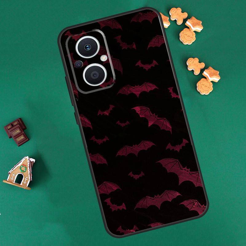

Goth Vampire Bat Gothic Case For OPPO Reno 8T 8 7 Lite 14 13 12 11 F 10 Pro Cover For OPPO Find X9 X8 X6 X5 Pro Coque OPPO Find X9