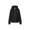 Check Sleeve Zipped Hoodie 'Black' 8024543