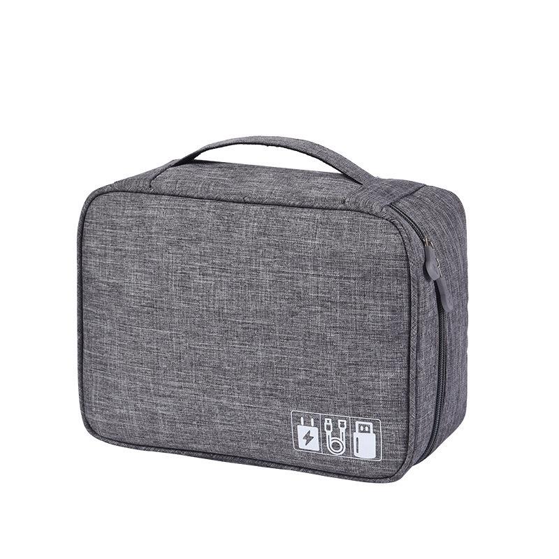 Waterproof Multifunctional Travel Digital Storage Bag for Cables, Power Bank, USB, Charger, and Earphones
