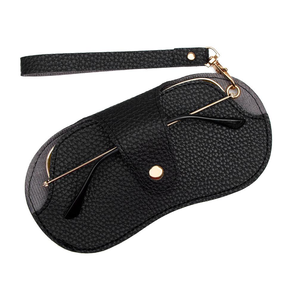 Glasses Storage Bag Portable Women's Sunglasses Case Glasses Clip Protective Cover Portable Fashion Glasses Bag