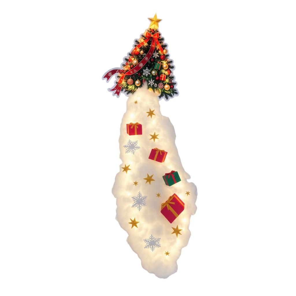 Christmas Wall Decor Lights and Holiday Path Lights for Festive and Home Decoration