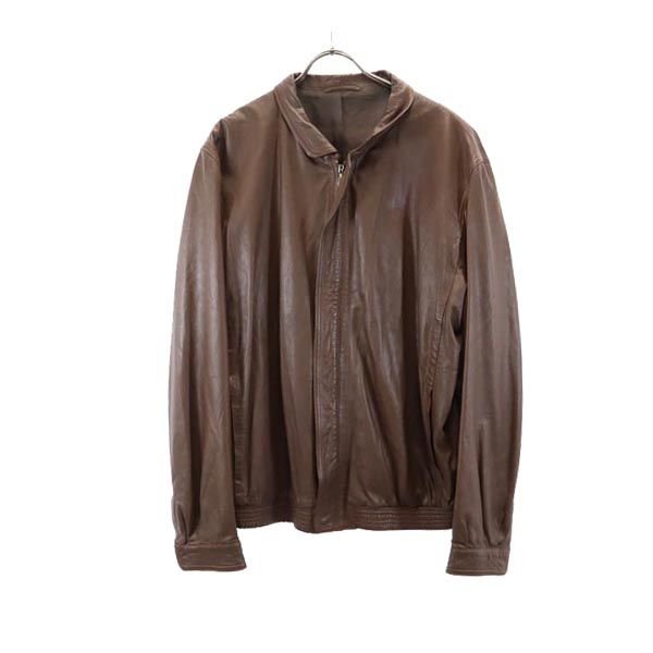 

BALLY made in Italy leather jacket 40 Brown Men s Used