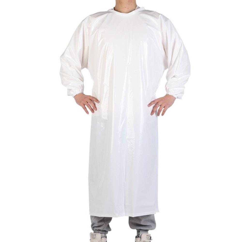 Large Size TPU Apron Acid Resistant Oil Resistant Apron Waterproof Apron  Food Factory