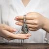 Vintage Retro Ganesha Elephant Head God Buddha Pendant Necklace Chain Wealthy Rich Unisex Men Women Fashion Gothic Amulet Talisman Jewelry Party Gift
