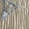 Thin Strap Underwear for Women Bow Panties Mesh Lace Briefs Flower Lace Thong  Comfortable
