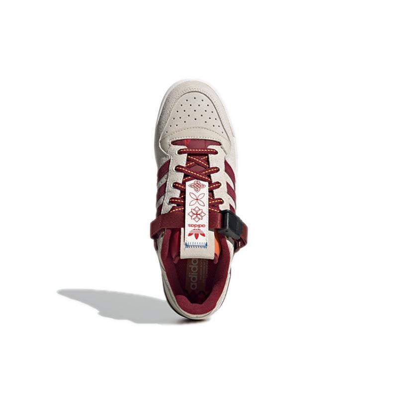 Adidas Forum Low 'Chalk Burgundy' Sneakers GX8866