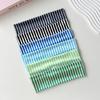 Stylish Women's Hair Bands Sweet Striped American Stretch for Sports Travel Fitness