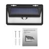 Solar Sensor Wall Lights, 97 LEDs Waterproof Solar Powered PIR Motion Sensor Energy Saving Night Lights for Garden, Fence, Patio, Driveway