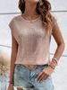 European and American Style Sleeveless Sequin Party Top for Women
