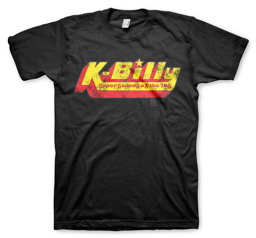 Officially Licensed K-Billy Sounds Of The 70s Large Tall 3XL 4XL 5XL T-