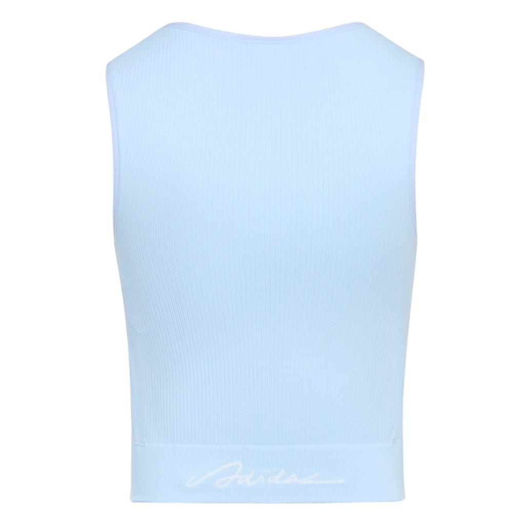 Adidas Dance Training Square Neck Tank Top Seamless Sports Vest Women tops LF0075