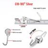 Rust-Proof Rotating Neodymium Magnetic Hook for Refrigerators
