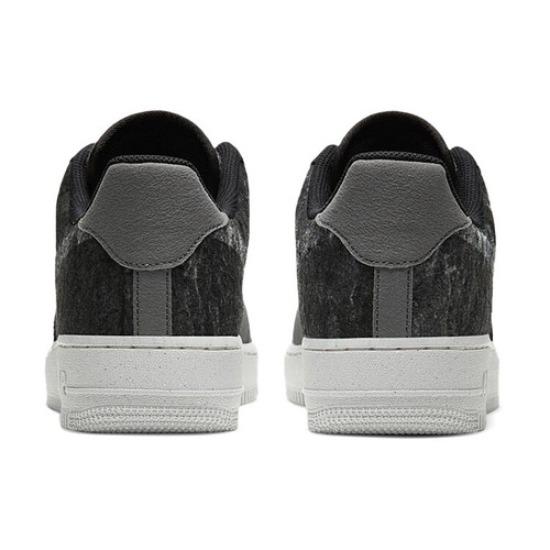 Nike Air Force 1 Recycled Wool Pack - Black Electric Green - CV1698-001