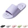 Soft Bathroom Slippers with Quick Holes for Shower, Spa and Everyday Home Use