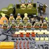 Militärwaffen Bausteine Armee Soldat Schweres gepanzertes Fahrzeug LKW Waffen Kanone Steine Puppenmodell Spielzeug