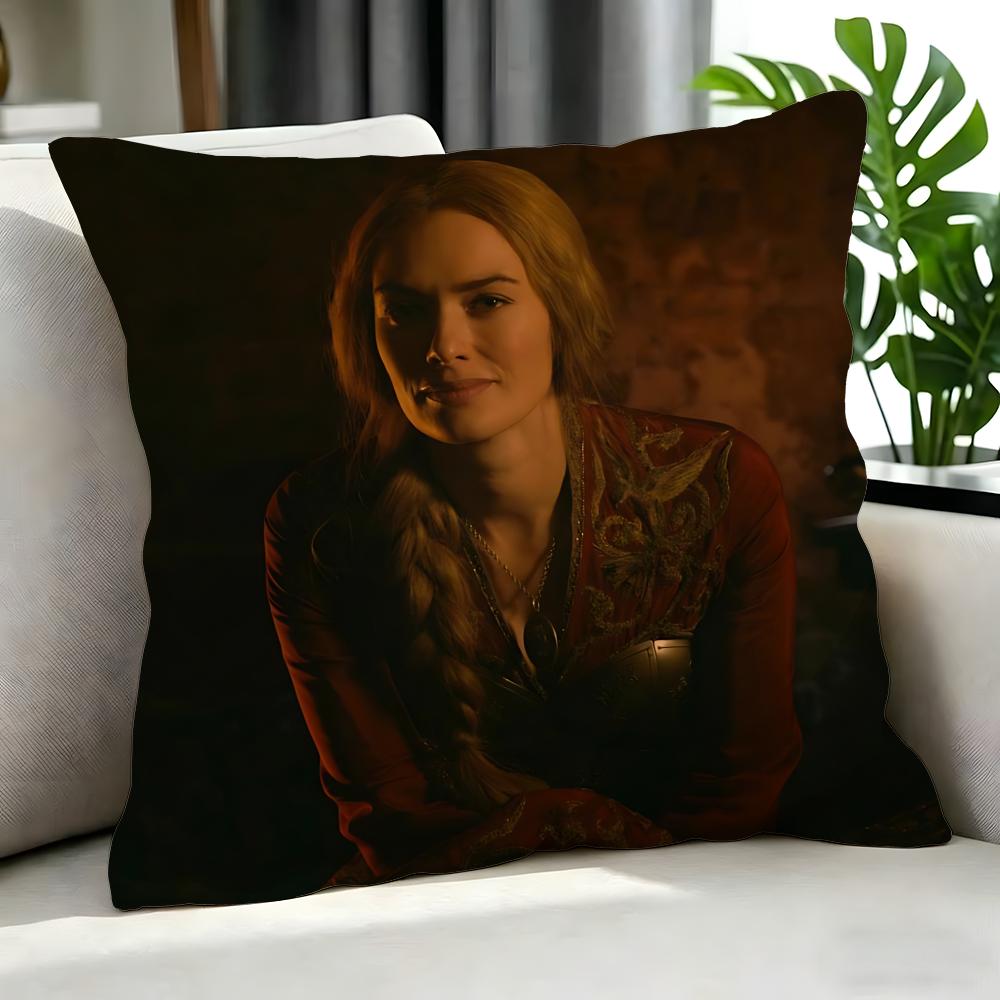movie Lena Headey Cushion Cover Cushion Cover Set Pcs x x x Pillowcase Decorative Sofa Home Decor