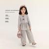 LUSON Girls' Summer Wide-Leg Casual Pants