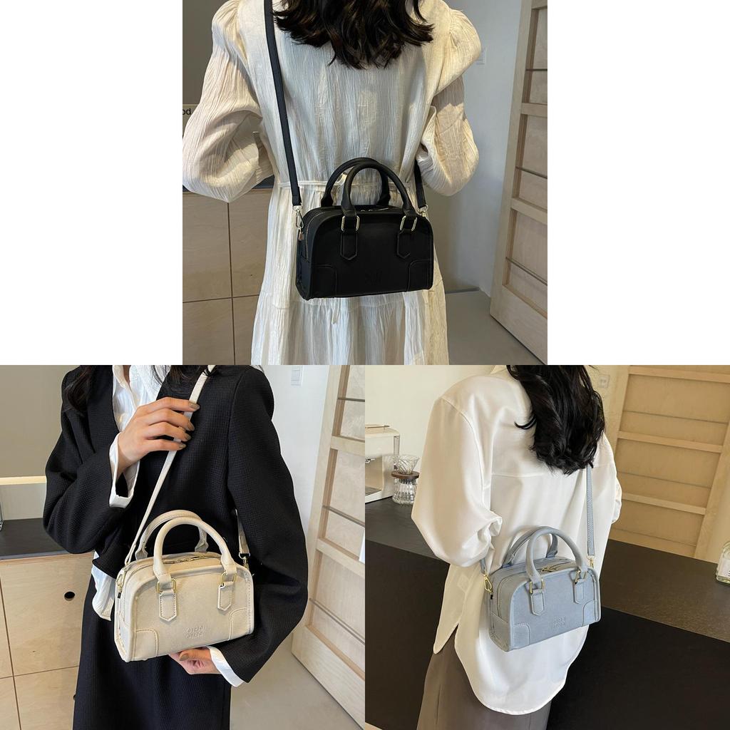Trendy Korean Style Shell Shape Pillow Bag For Women 2024 Spring New Single Shoulder Diagonal Bag