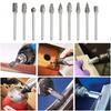Long Lasting Carbide Steel DoubleCut Grinding Heads Set 10 Piece DIY Tool Kit