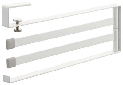 Yamazaki Jitsugyo Cupboard Bottom Cloth Hanger Plate White 2442