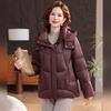 Women's Winter Hooded Short Down Jacket