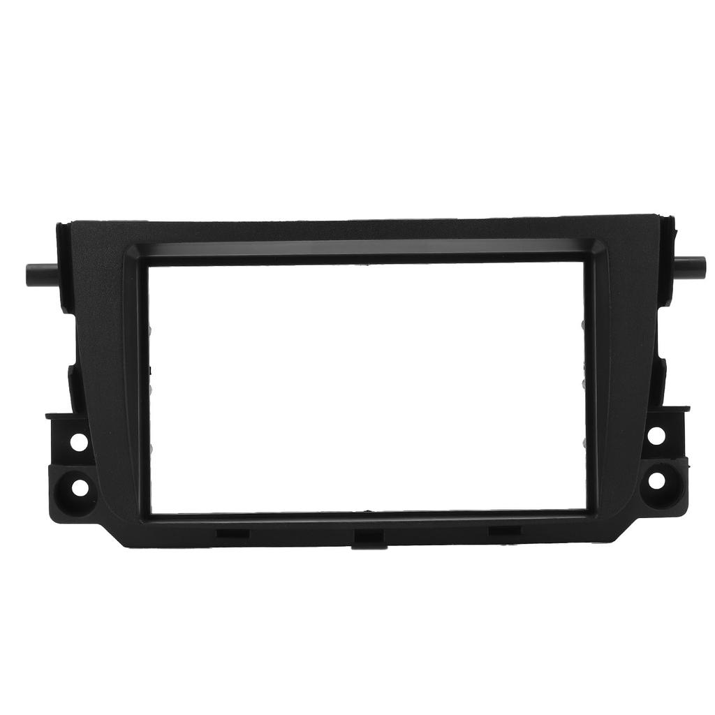 2Din Car Radio Stereo Fascia Frame CD Panel Trim ABS Replacement for Mercedes Benz Smart Fortwo 2011