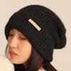 Soft Plush Woolen Hat Korean Style Brimless Beanie Cap Fashion Knitted Pullover Hat  Gifts