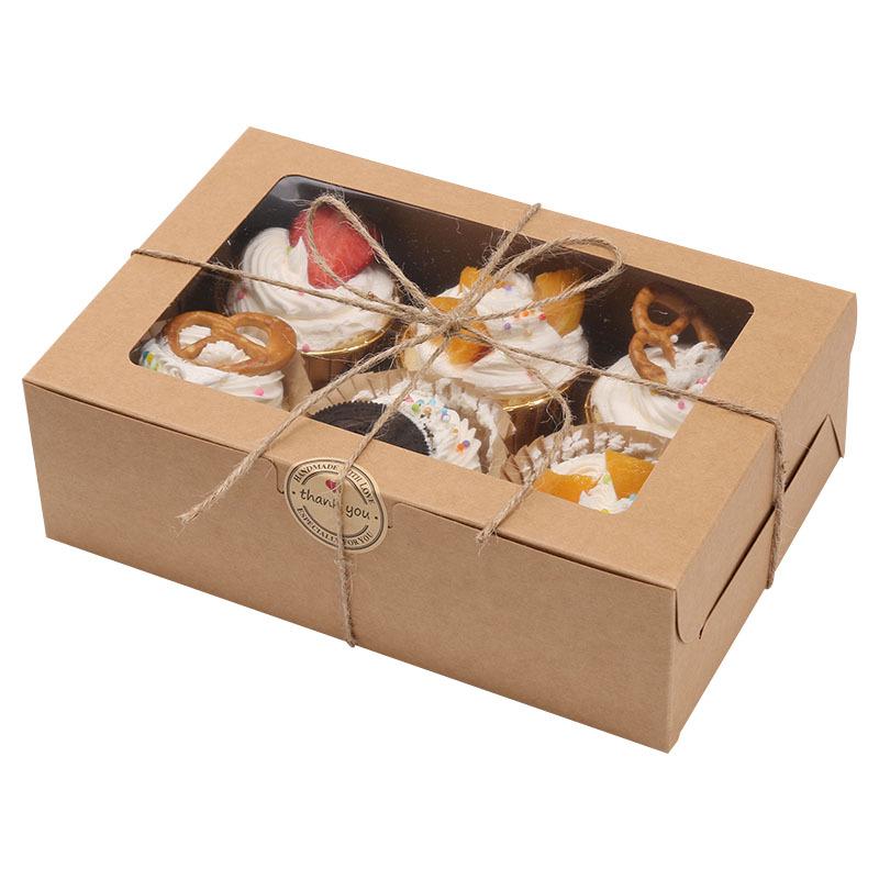 Transparent Cupcake and Pastry Takeaway Box