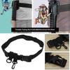 Lightweight Fishing Waist Belt Rod Holder Portable Fishing Pole Inserter Fishing Reel Belt  Outdoor