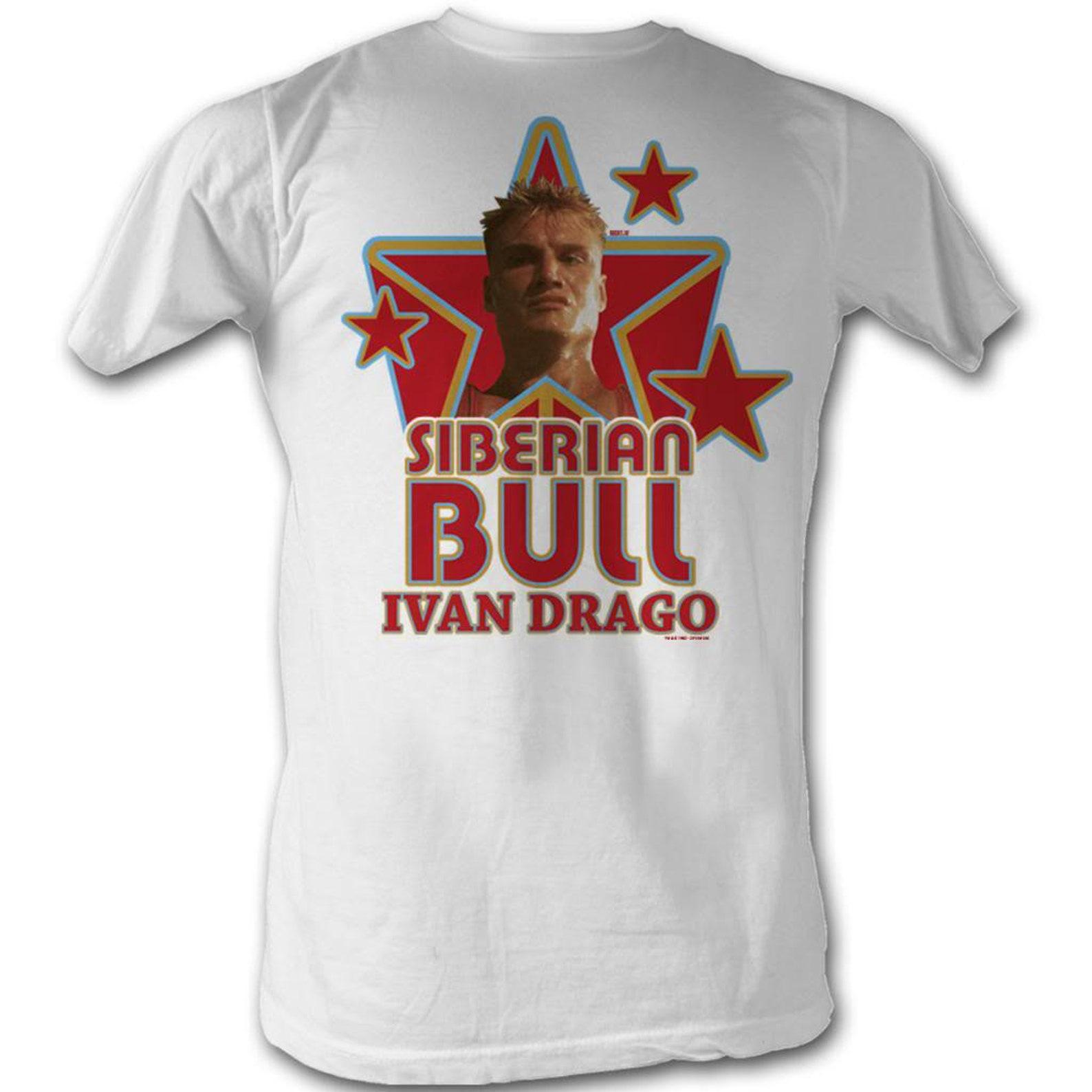 Rocky Siberian Bull White T-Shirt 2XL