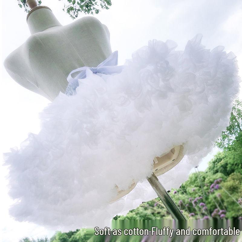 Girls' Lolita Boneless Petticoat for Babies & Toddlers - Short Puff Underskirt