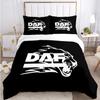 DAF Truck Logo Duvet Cover Cartoon Comforter Bedding Set Soft Quilt Cover and Pillowcases for Teens Boy Single/Double/Queen/King