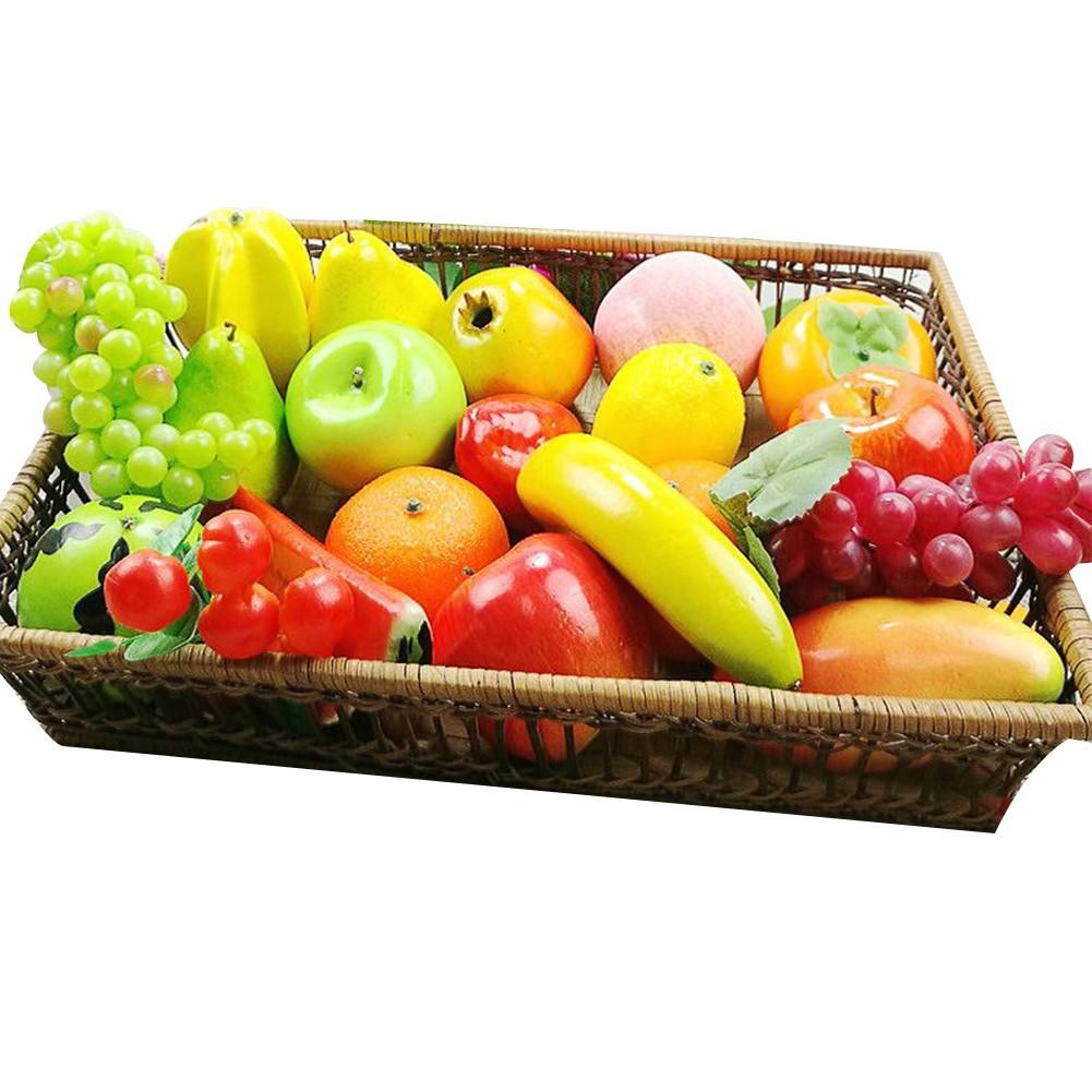 Artificial Fruit Fake Fruit Art Painting Props Home Decor Kitchen Plastic