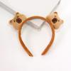 Cute Cartoon Bear Headband For Kids And Women Fashion Headwear Soft Adjustable Hair Accessory In Various Colors