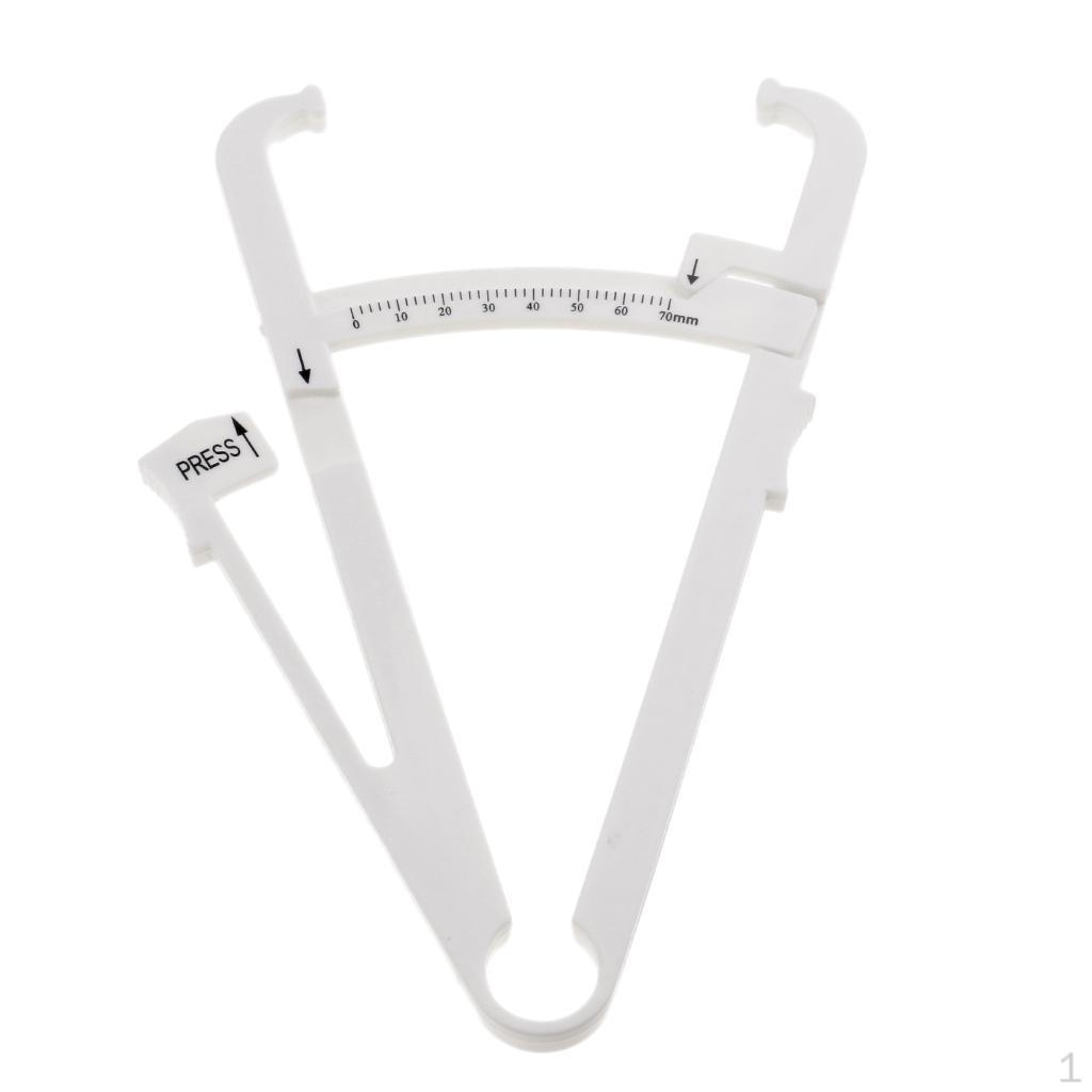 Body Mass Index Tape Caliper Health White