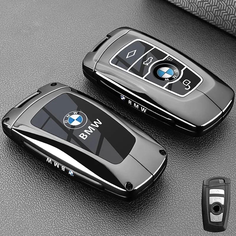 Car Sticker Hot 2025 Car Remote Key Case Cover Car Smart Holder Shell Bag Fob For BMW F30 F20 F10 F18 F22 F01 X3 X4 F06 F02 M3 M