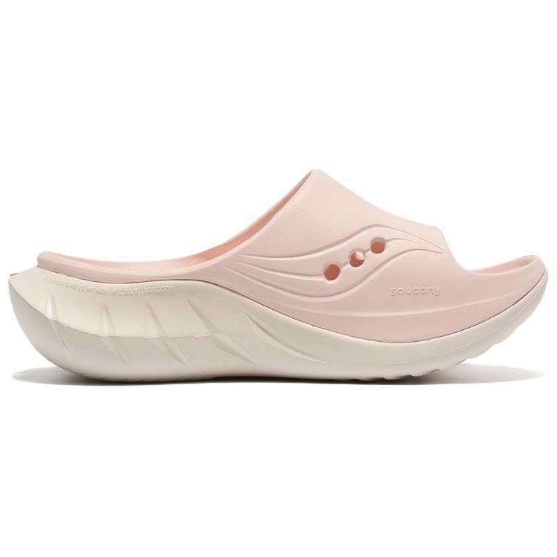 Saucony Cradle 2 unisex slides pink soft slip resistant desert garden for her S28903-10