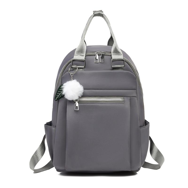 New Fashion Trend Portable Backpack Women's Simple Casual Large Capacity Backpack Backpack Shoulder Bag