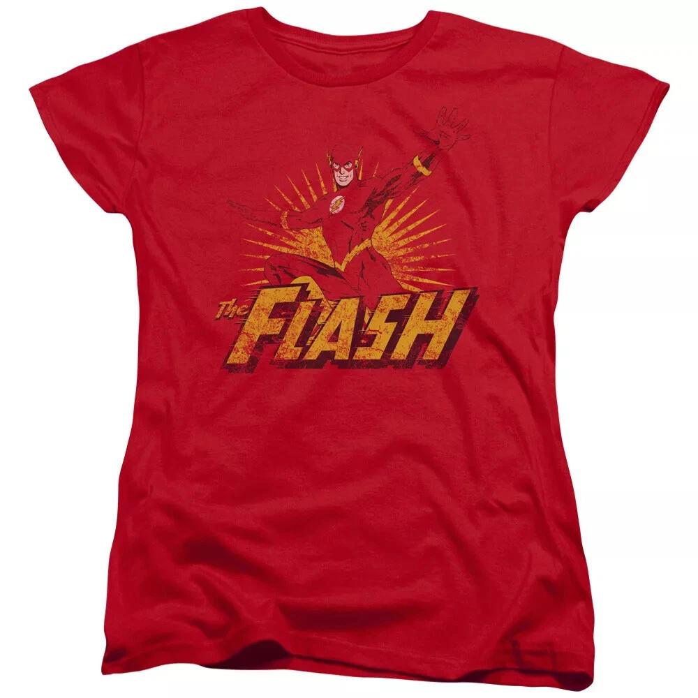 The Flash  Flash Rough Distress  Women s T-Shirt S