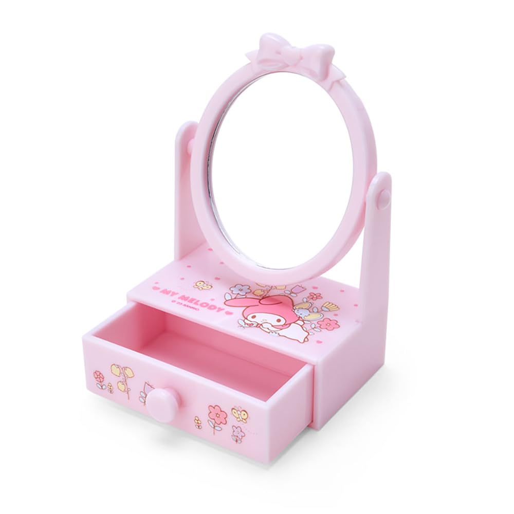 Sanrio My Melody Mirror 14 x 10 x 6 Stylish Accessories Always Sanrio Character 112895 SANRIO Stand, cm, - -