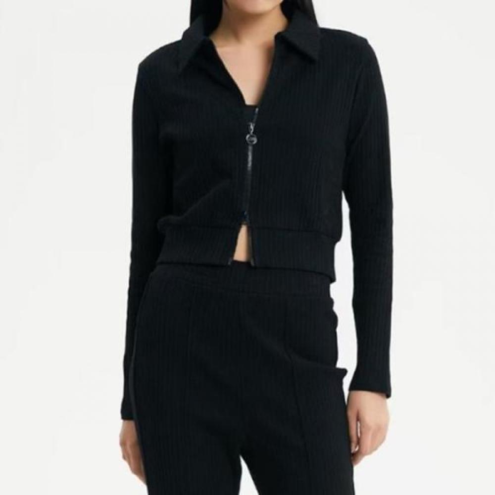 

NeW Balance Jacket W Ribbed tWo Way Zip Up nbmdd4W832 19 85(S)