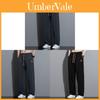 Pantaloni Estivi da Uomo Gamba Dritta in Seta di Ghiaccio con Tessuto Quickdry per Abbigliamento Casual