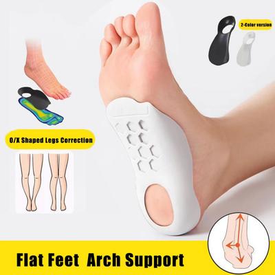 Solette ortopediche per terapia di sollievo dal dolore della fascite plantare Piedi piatti Supporto dell'arco plantare Solette per scarpe Donne Uomini Correttore gambe a X