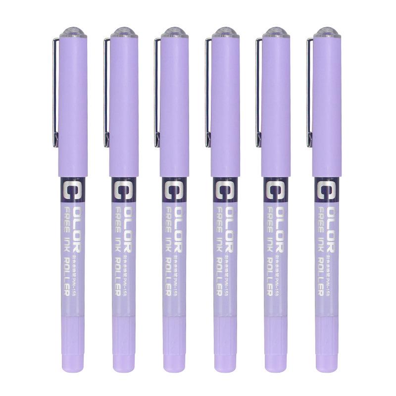 PVN-159 Red Needle-Type Gel Pen for Students, Signatures, and Office Use