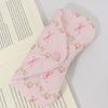 Handmade Fabric Sun Glasses Case with Buckle Lipstick Pouch Portable Makeup Brush Bag  Travel