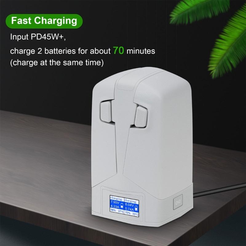 Intelligents Battery Chargers With Color LCD Display And Smartests Charging Algorithm for Flip Drones Accessories