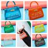 Candy-colored Transparent Shoulder Bag For Women Pvc Material Jelly Bag Medium Size Ideal For Daily Wear