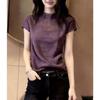 La Chapelle Women's Slim-Fit Short-Sleeved T-Shirt