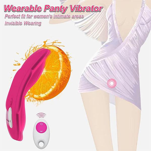 Wearable Panty APP Remote Control Vibrators Sex Toys for Women, Clitoral Vibrator Rose Toy, G Spot Dildo Vagina Stimulator with Tongue Licking Sex Toy